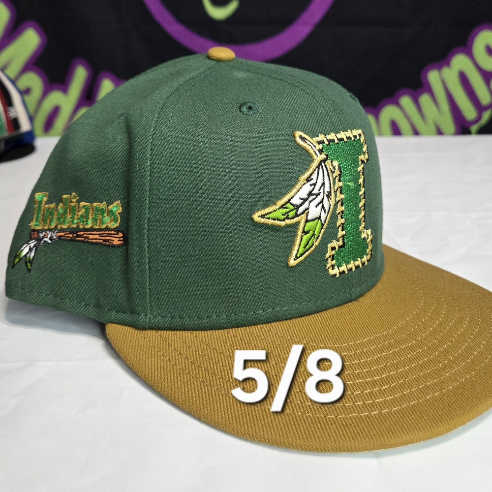 🔴SOLD🔴New Era 7 5/8 - TopperzUSA- Kinston Indians